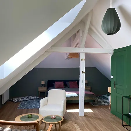 فندق مبيت وإفطار Les Lotus De Belle-yle Yvré-lʼÉvêque